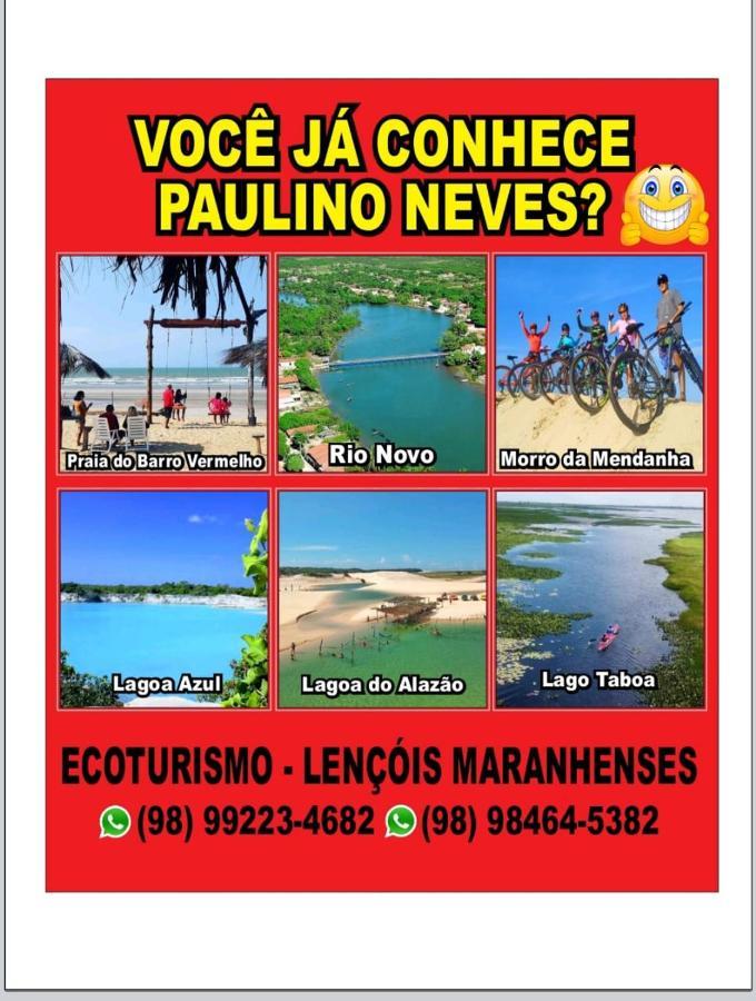 Pousada Lagoa Do Barreiro Azul Paulino Neves Eksteriør bilde